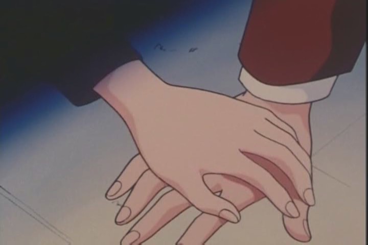 We also get a revealing and sweet moment between Haruka and Michiru