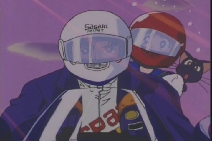 Why doesn't Luna get a helmet, eh?