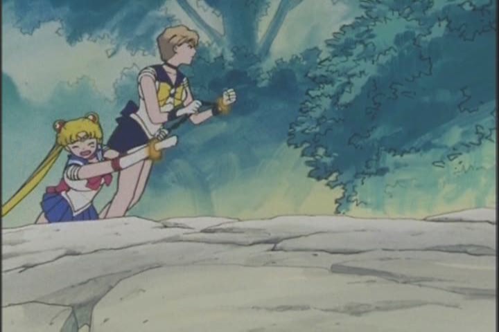 "COME ONE. Into the woods. I need to pee."