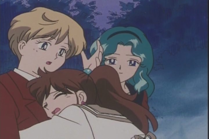 "Hey Makoto, could you, uh, move a little higher? My girlfriend is right there."