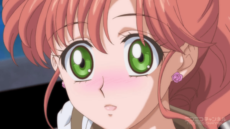 Sailor Moon Crystal - Makoto blushing