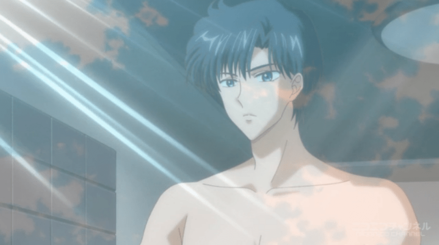 Sailor Moon Crystal - Mamoru topless