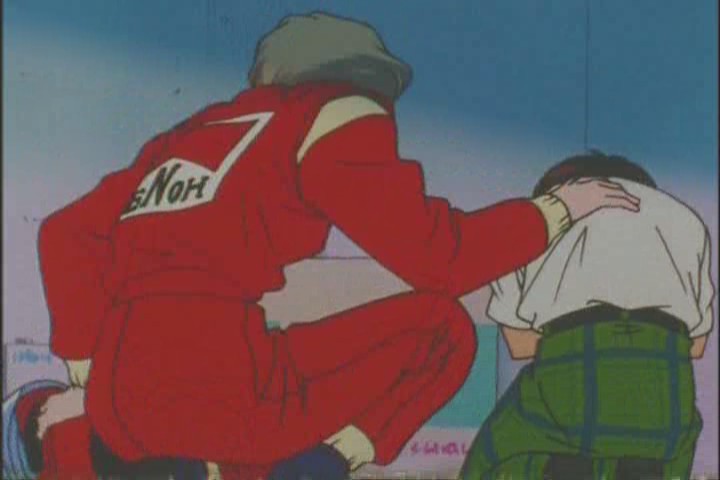 "Hey bro, I don't think you should be jacking it here."