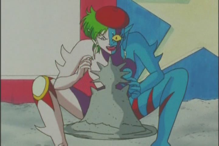 Chokkokar making a sand golem