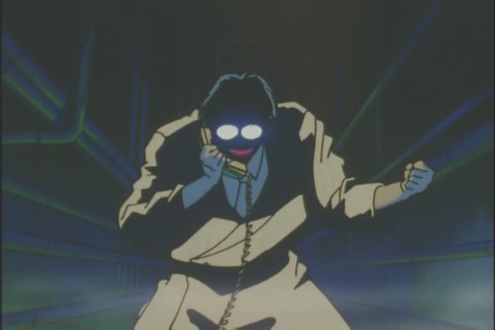 Professor Tomoe on the phone