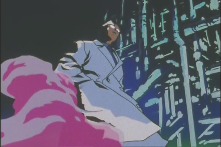 Professor Tomoe watching the Daimohn Oven