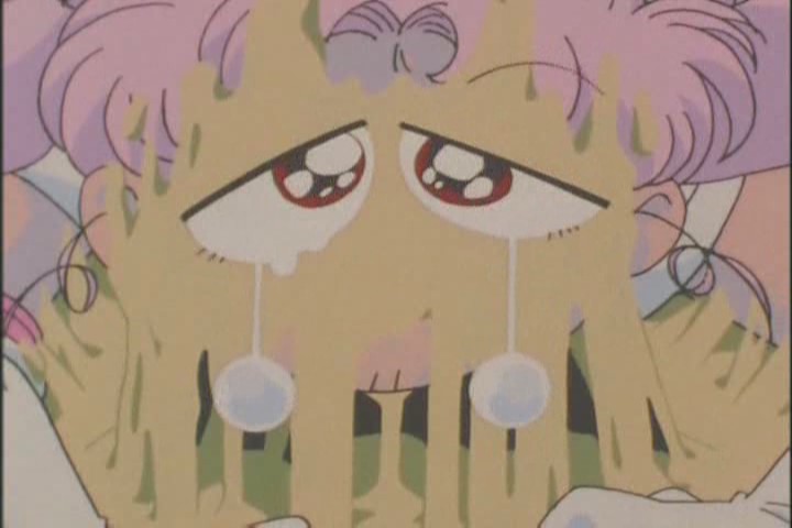 So THIS is how Chibi-Usa got hooked on sniffing glue.