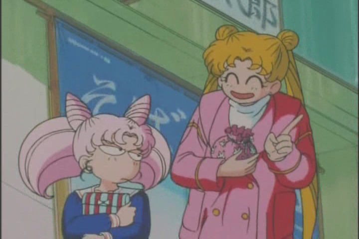 Hey Usagi, arent you... studying for your entrance exams? You have time to follow Chibi-Usa around?