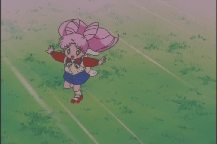 "It's good for her to get some exercise. We can label her as free-range when we sell her as meat."