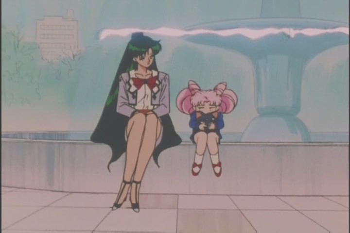 "Don't make me push you into this fountain, Small Lady"