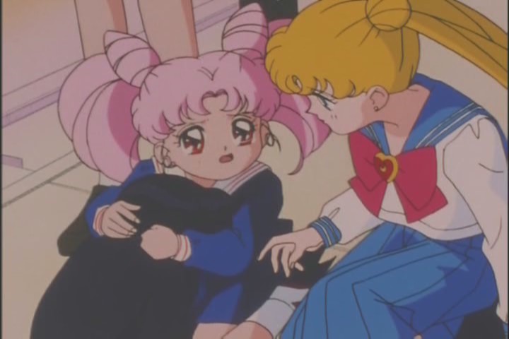 "Chibi-Usa... did you just murder that girl? Because it totally looks like you're a murderer."