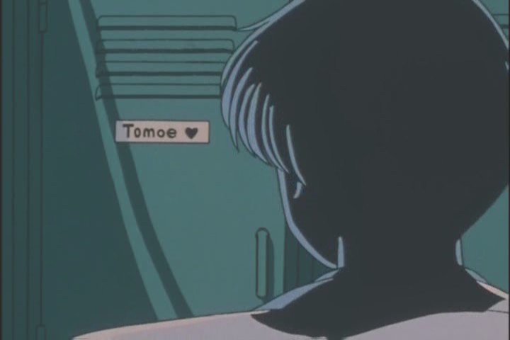 Who put the lovely hear ton his locker...?  Thats the most creepy thing of all.