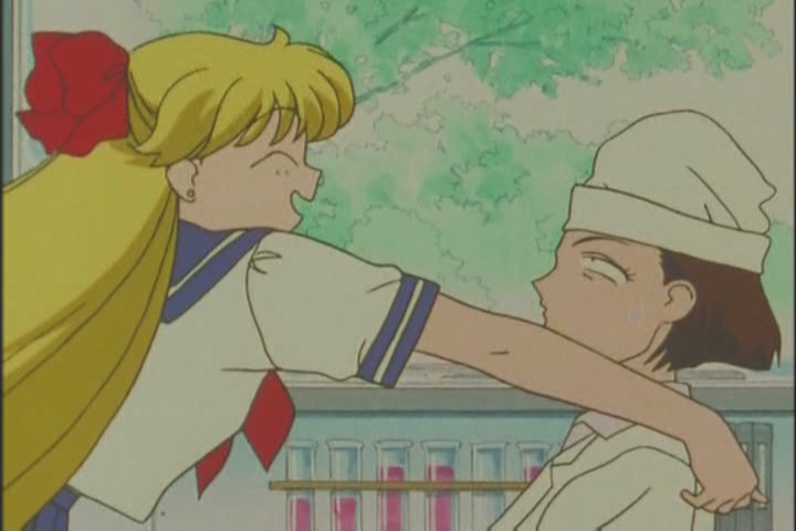 "Oh no I haven't been giving blood today, these are... heroine lines, yeah."