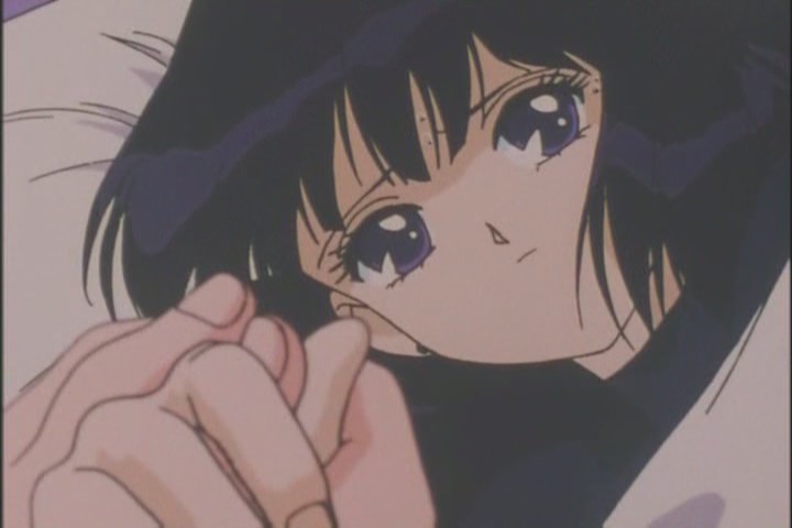 "Why is my hand covered in chocolate, Chibi-Usa?"