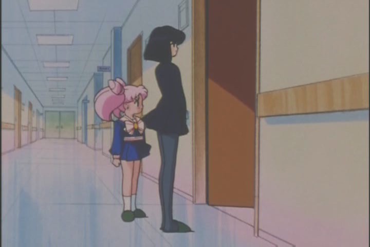Jesus Usagi, at least offer to walk her home too. Chibi-Usa was no help the last time she passed out
