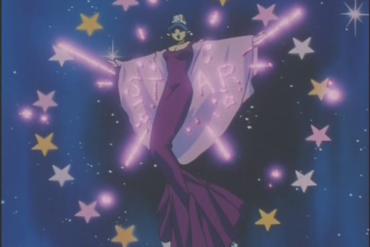 Well she's got style, I'll give you that. I sort of want that... cape thing... what's it called...? A towel? What do you want from me I'm not a dressmaker.