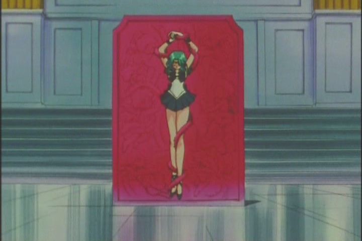 "Uhhhh did you have to... restrain her like that...? This is an anime after all..."