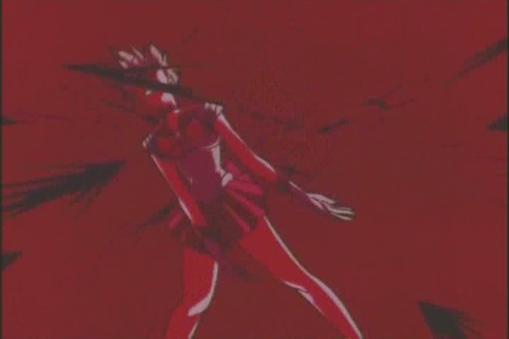 They're paintballs. She's getting shot with paintballs.