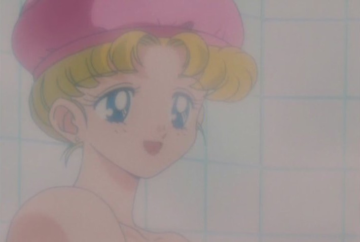 Usagi in the bath again