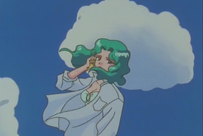 Michiru listening to waves