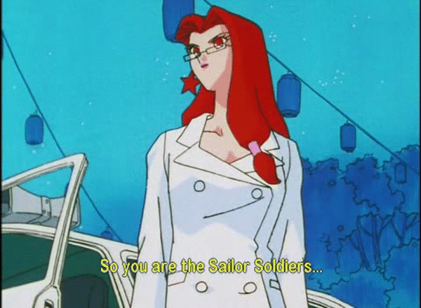 Eugeal whips her coat off