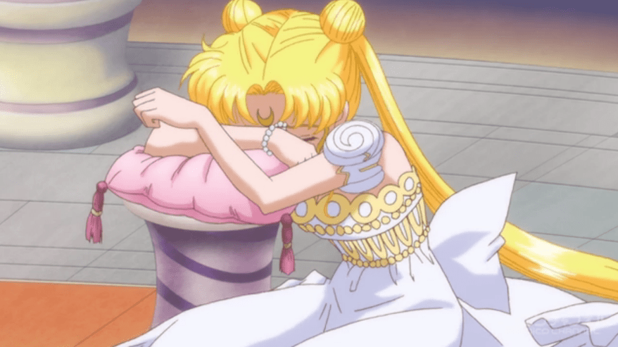 Sailor Moon Crystal - Princess Serenity crying