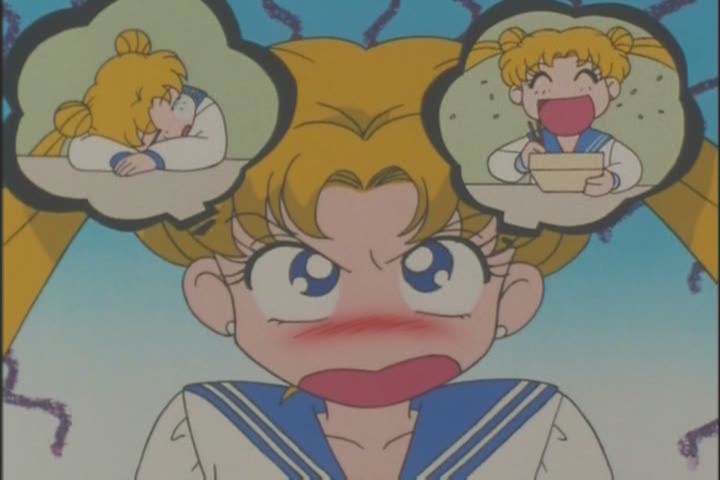 Key to a happy life right there. The world needs dumb people too, Usagi!