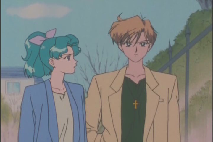 This is one of the only times Michiru seems genuinely annoyed at Haruka's callousness