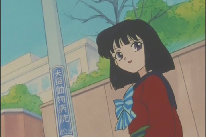 "Oh...? OH IS THAT A FRIEND? No, no of course it isn't..." This really is a cruel moment for poor Hotaru