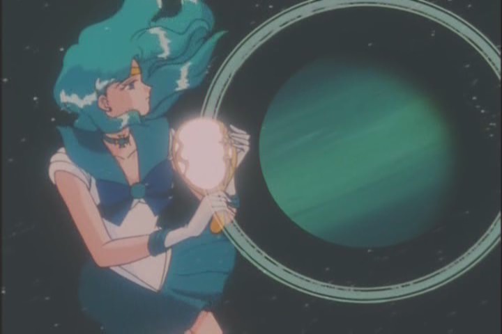 "Did... did you just compare me to Green Lantern? Because I can use this mirror to kill things, you know."