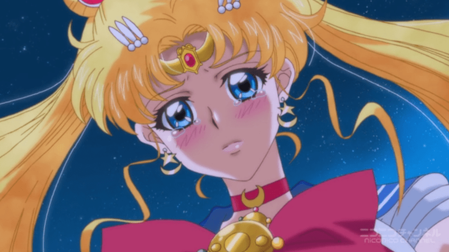 Sailor Moon Crystal - Sailor Moon crying