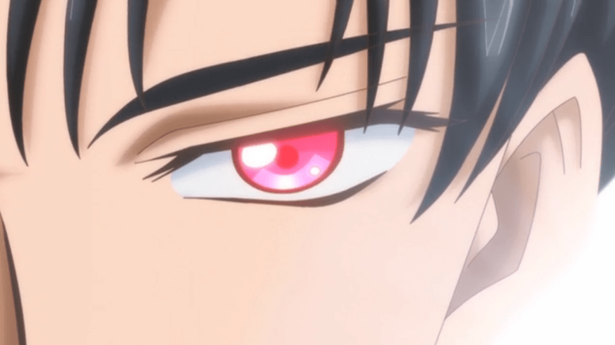 DIRECTOR: "Oh shit, now we have to make sure everyone knows that Mamoru is evil too." DESIGNER: "...want me to...? "DIRECTOR: "Yeah, do the eye thing. We'll just smash cut to credits on it too."