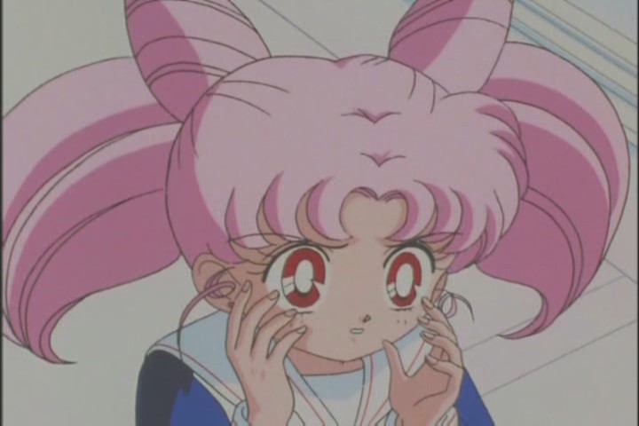 I like how Chibi-Usa doesn't seem shocked in the slightest, just really annoyed, as though Setsuna always just knocks stuff out of her hand
