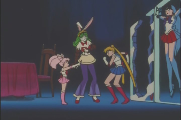 This has to be the strangest climax of any Sailor Moon so far... if there weren't so many other weird ones