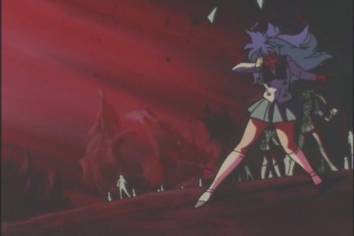 "N-not in my uniform I've got to wear it tomorr-aarghhhh look what you did, it's ruined."