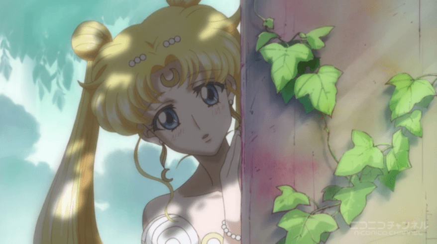 Sailor Moon Crystal - Princess Serenity spying