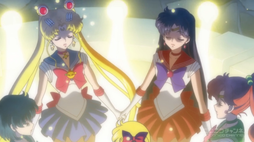 "Um excuse me? The park is meant to be closed, ladies. You know what, I'm going to just pretend I didn't see any of this sparkling magic going on."