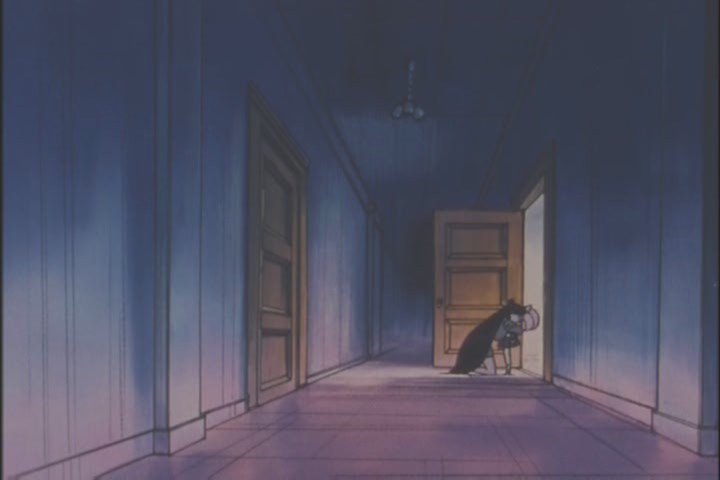 Another perfect shot. They both look so small in the force of overwhelming fate. Intelligent framing