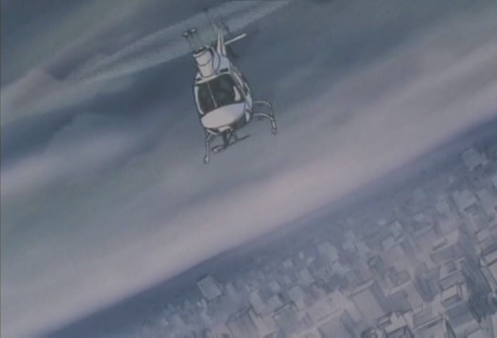 "Look at those stupid poor people driving their cars below."