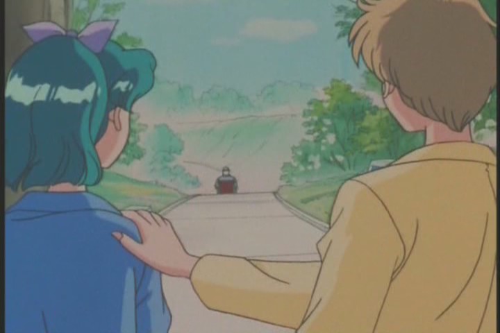 "Don't laugh. Wait till he goes."