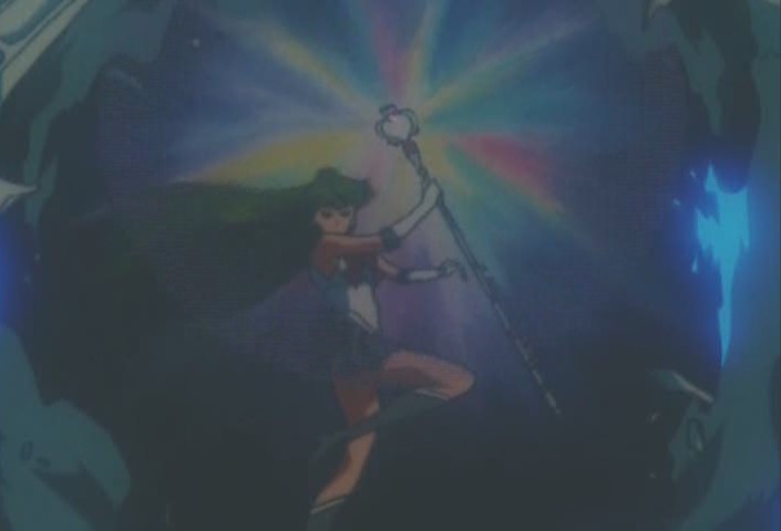 Sailor Pluto freezes time