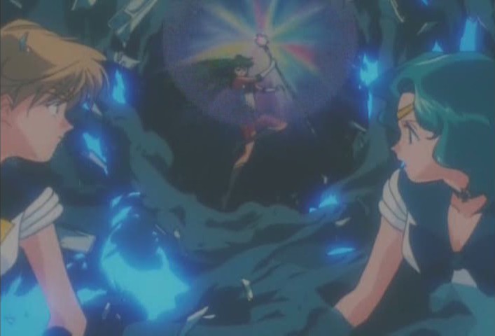 Sailor Pluto freezes time