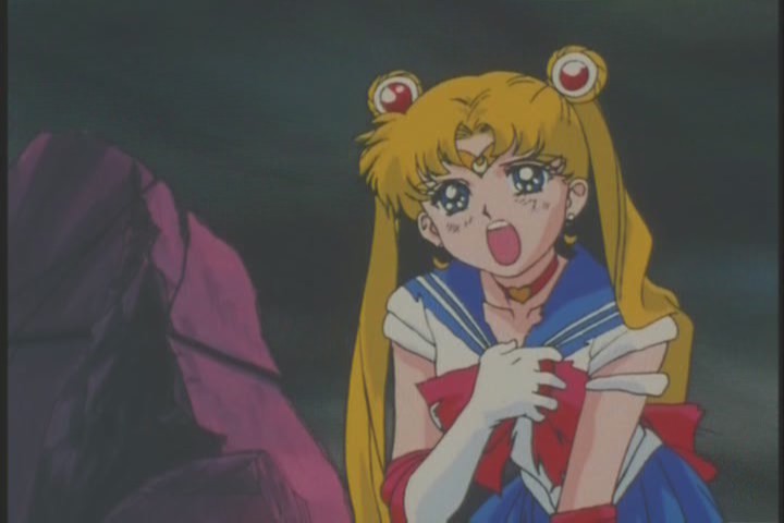 Sailor Moon tries to use Crisis Make-Up