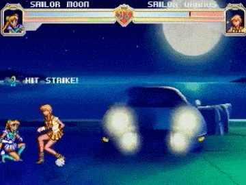Sailor Moon Vs Uranus gif