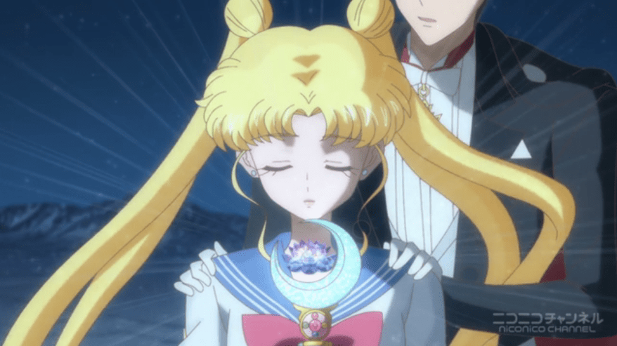 Sailor Moon Crystal - Usagi uses the Silver Crystal