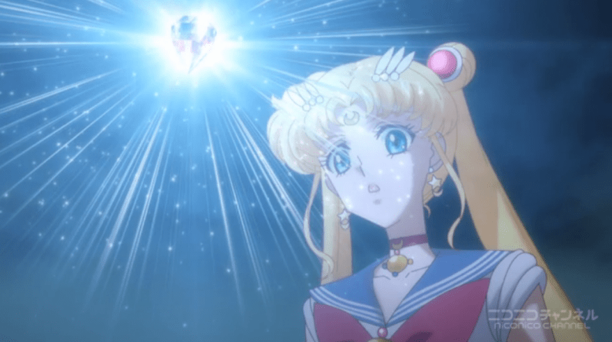 Sailor Moon Crystal - Silver Crystal activates