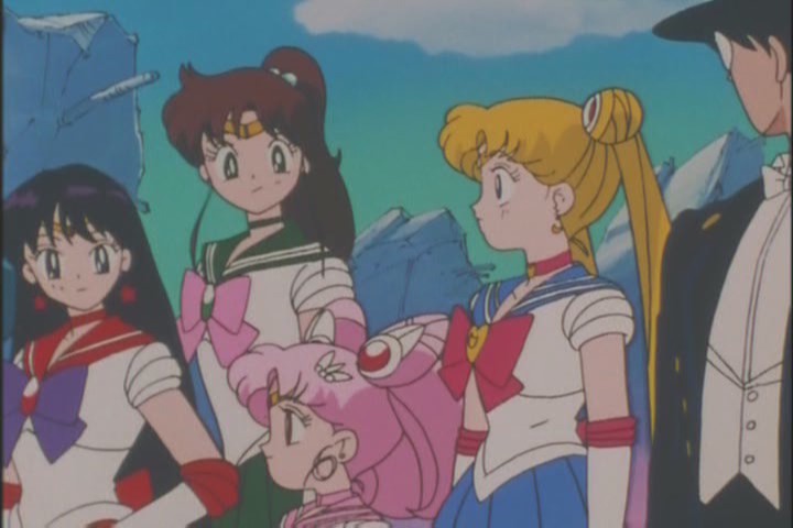 Sailor Senshi at the end of Sailor Moon S