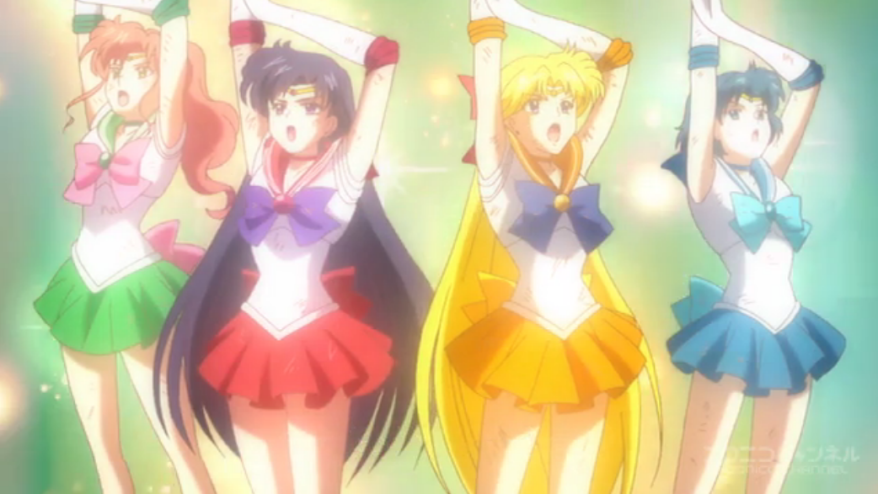 It's just impossible not to compare this to how the original series handled this, and never to Sailor Moon Crystal's advantage