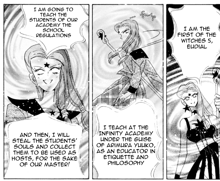 We get to find out Eugeal's name as a human! Yaay! Wonder how long she lasts?