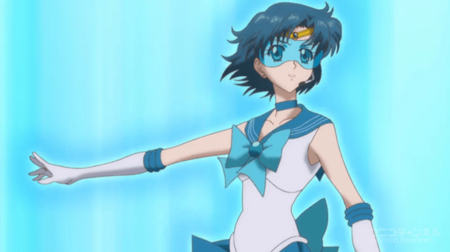 Gotta have to hand to Mercury: When she wants to she can be the coolest of all the Senshi